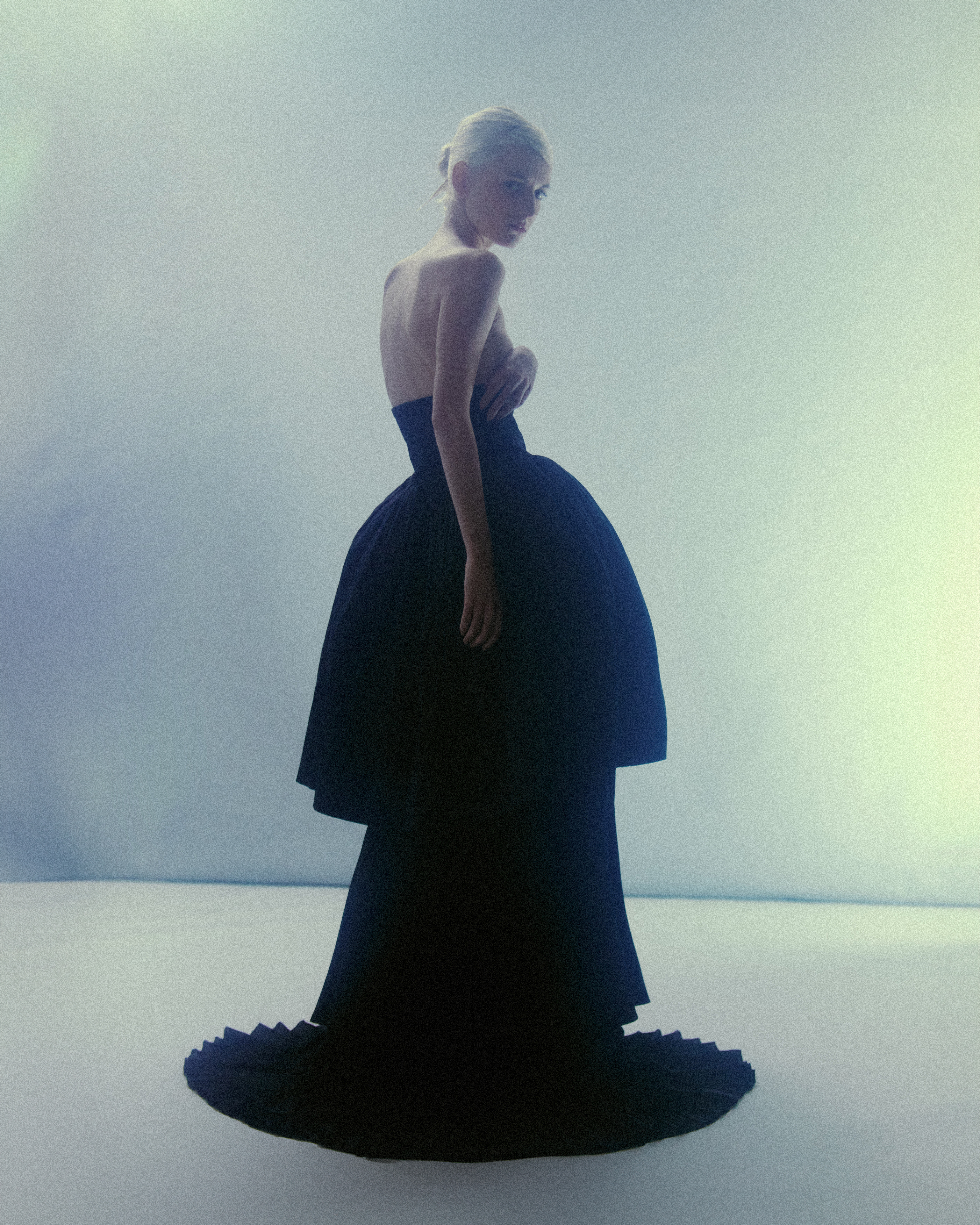 Referencia de composición para portafolio de moda